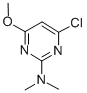 N-(4-氯-6-甲氧基-2-嘧啶)-N,N-二甲基胺结构式_13012-26-5结构式