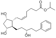 拉坦前列腺素结构式_130209-82-4结构式