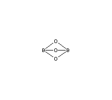 三氧化二硼结构式_1303-86-2结构式