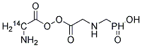 草甘膦-(甘氨酸-2-14C)结构式_130538-97-5结构式