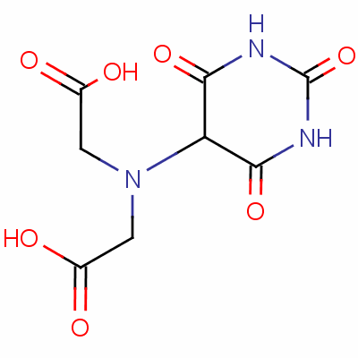 2-氨基巴比土酸-N,N-二乙酸一水合物结构式_13055-06-6结构式