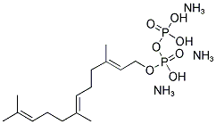 法尼基二磷酸-三铵盐结构式_13058-04-3结构式
