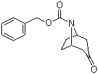 N-苄氧羰基-去甲托品酮结构式_130753-13-8结构式