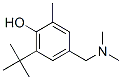 4-[(二甲基氨基)甲基]-2-(1,1-二甲基乙基)-6-甲基-苯酚结构式_13086-92-5结构式
