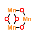 氧化锰结构式_1309-55-3结构式