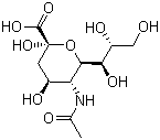 唾液酸结构式_131-48-6结构式