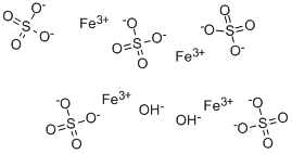 碱式硫酸铁结构式_1310-45-8结构式