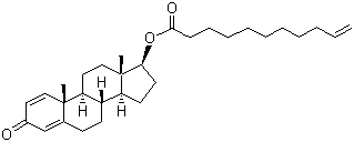 宝丹酮十一烯酸酯结构式_13103-34-9结构式