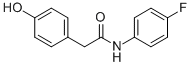 N-(4-氟苯基)-2-(4-羟基苯基)乙酰胺结构式_131179-72-1结构式