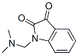 1-二甲基氨基-1H-吲哚-2,3-二酮结构式_13129-67-4结构式