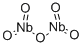 五氧化二铌结构式_1313-96-8结构式
