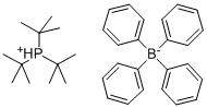 四苯基硼化三叔丁基膦结构式_131322-08-2结构式