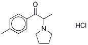 4-甲基-α-吡咯烷苯丙酮盐酸盐结构式_1313393-58-6结构式