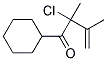 (9ci)-2-氯-1-环己基-2,3-二甲基-3-丁烯-1-酮结构式_131353-06-5结构式