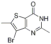 7-溴-2,6-二甲基-3H-噻吩并[3,2-d]嘧啶-4-酮结构式_1313712-31-0结构式