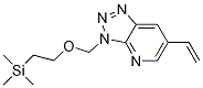 3-(2-三甲基锡-乙氧基甲基)-6-乙烯基-3H-1,2,3噻唑并4,5-b吡啶结构式_1313712-65-0结构式