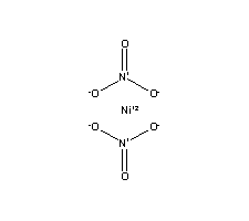 硝酸镍(无水)结构式_13138-45-9结构式