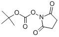 叔丁氧羰酰丁二酰亚胺结构式_13139-12-3结构式