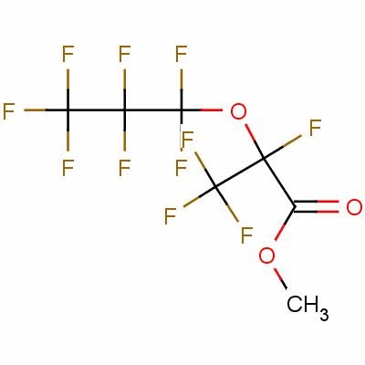 全氟(2-甲基-3-噁己酸)甲酯结构式_13140-34-6结构式