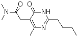 2-(2-丁基-4-羟基-6-甲基嘧啶-5-基)-N,N-二甲基乙酰胺结构式_1315478-13-7结构式