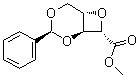 2,4-脱水-3,5-O-[(S)-苯基亚甲基]-D-来苏糖酸甲酯结构式_131550-06-6结构式