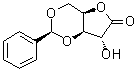 3,5-O-[(S)-苯基亚甲基]-D-木糖酸-γ-内酯结构式_131614-83-0结构式