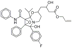 Allyl ester of atorvastatin cyclic (isopropyl) Structure,1316295-72-3Structure