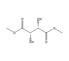 D-(-)-酒石酸二甲酯结构式_13171-64-7结构式