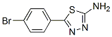 2-氨基-5-(4-溴苯基)-1,3,4-噻二唑结构式_13178-12-6结构式