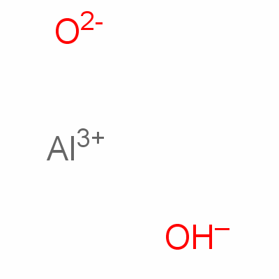水合α-氧化铝结构式_1318-23-6结构式