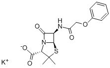 Penicillin V potassium salt Structure,132-98-9Structure