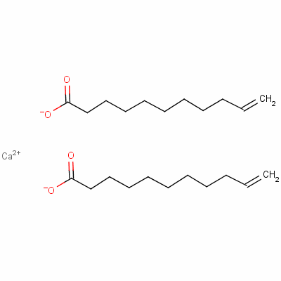 10-十一碳烯酸钙盐(2:1)结构式_1322-14-1结构式