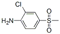 2-氯-4-甲磺酰基苯胺结构式_13244-35-4结构式