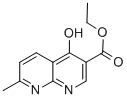 4-羟基-7-甲基-1,8-萘啶-3-羧酸乙酯结构式_13250-96-9结构式