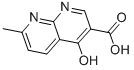 4-羟基-7-甲基-1,8-萘啶-3-羧酸结构式_13250-97-0结构式