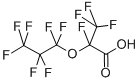 十一氟-2-甲基-3-噁己酸结构式_13252-13-6结构式