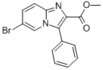 6-溴-3-苯基咪唑并[1,2-a]吡啶-2-羧酸甲酯结构式_132525-01-0结构式