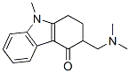 3-二甲基氨甲基-9-甲基-1,2,3,4-四氢咔唑-4-酮结构式_132659-89-3结构式