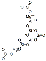 硅酸铝镁盐结构式_1327-43-1结构式