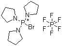Bromo-tris-pyrrolidino-phosphonium hexafluorophosphate Structure,132705-51-2Structure
