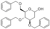 3,4,6-三-O-苄基-2-脱氧-D-吡喃葡糖结构式_132732-60-6结构式