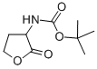 (四氢-2-氧代-3-呋喃)氨基甲酸叔丁酯结构式_132957-40-5结构式