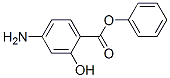 对氨基水杨酸苯酯结构式_133-11-9结构式