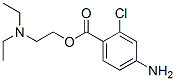 2-二乙氨基-4-氨基-2-氯苯甲酸乙酯结构式_133-16-4结构式