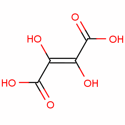 二羟基富马酸结构式_133-38-0结构式