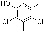2,4-二氯-3,5-二甲基苯酚结构式_133-53-9结构式