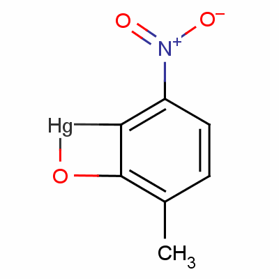 硝甲酚汞结构式_133-58-4结构式