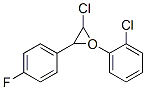 Z-1-氯-3-(2-氯苯基)-2-(4-氟苯基)-2,3-环氧丙烷结构式_133024-33-6结构式