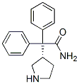 (S)-alpha,alpha-二苯-3-吡咯烷乙酰胺结构式_133099-11-3结构式