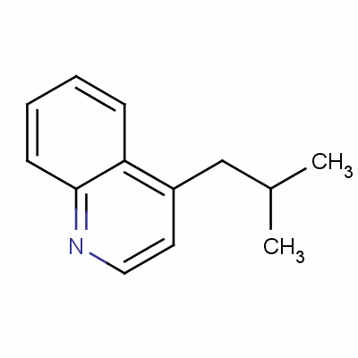 (2-甲基丙基)-喹啉结构式_1333-58-0结构式